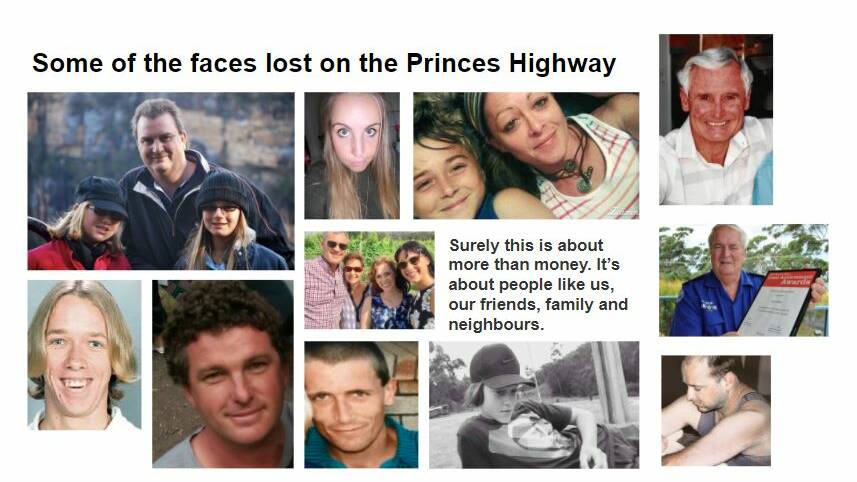 These are just some of the people killed on the Princes Highway.