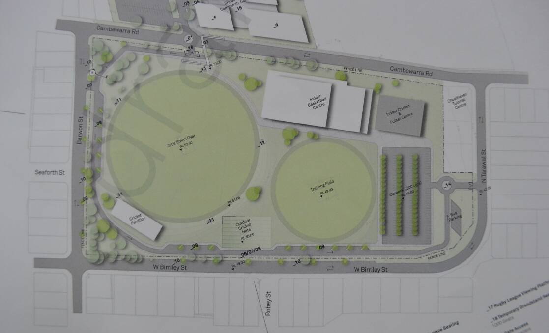 Artie Smith Oval revamp, part of the original masterplan, will go ahead.