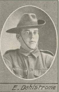 Emil Wilhelm Dahlstrom featured in a Queenslander Pictorial, supplement to The Queenslander, August 28, 1915.
