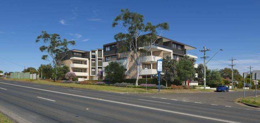 NEW LOOK: An artists impression of what the four-storey, 32 apartment residential block on the corner of the Princes Highway and Jervis Street, Nowra will look like. Image: PDC Lawyers and Town Planners