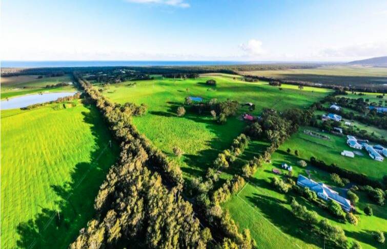 RARE: The first 10 of 28 lots at Serenity Ridge, off Beach Road, Berry went under the hammer on Sunday, with nine of the properties sold. Photo: Supplied