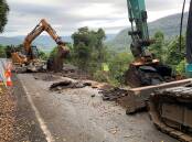 BIG JOB: Transport for NSW crews and a specialist contractor have began work restoring Barrengarry Mountain. Photo: Transport for NSW