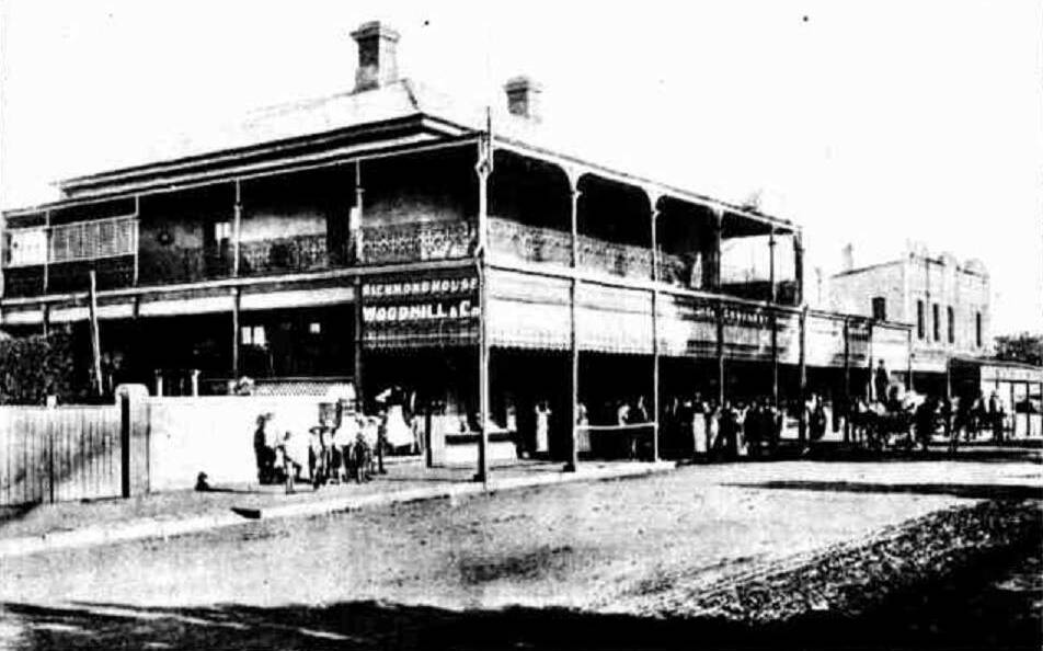 The building operating as Woodhills in 1906. Photo: Shoalhaven in the 20th Century