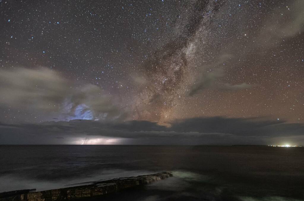 PIC OF THE DAY: Matt Jeffrey captured the off shore storm under the Milky Way from Penguin Head at Culburra. Email your photos to editor@southcoastregister.com.au