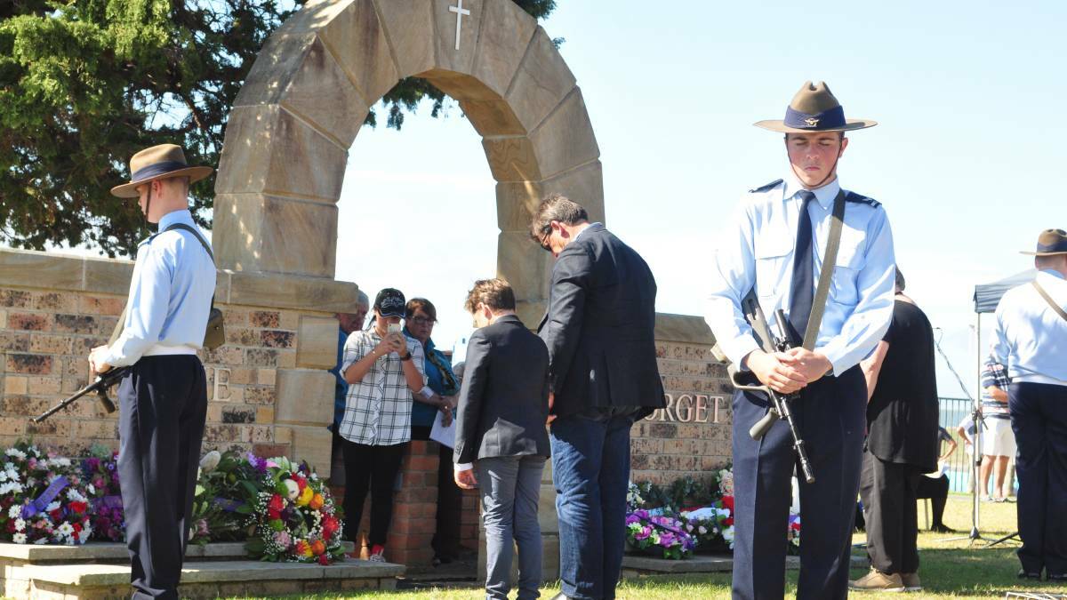 SPECIAL PLACE: Voyager Park at Huskisson always attrrtacts a big crwod for the annual Anzac Day service.