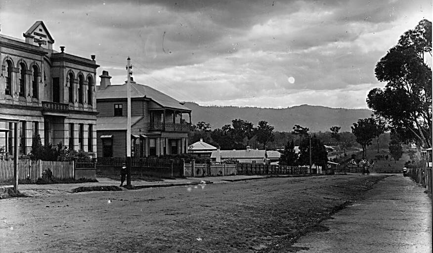 HOME AND PRACTICE: Dr King's residence, 11 Berry Street, Nowra adjacent to the Nowra School of Arts. Completed in 1891 the home was demolished in the 1970s by Nowra Municipal Council to make way for a car park adjacent to the School of Arts. Image: Shoalhaven Historical Society
