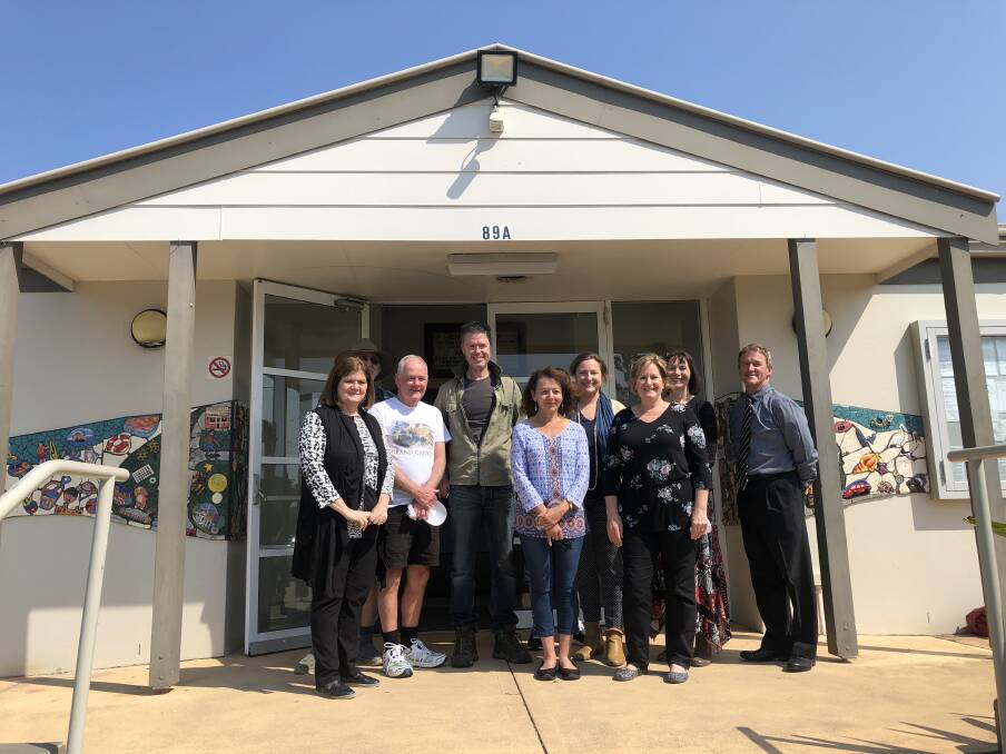 South Coast MP and Shoalhaven City Councillor Mark Kitchener at the Callala Beach Community Hall after announcing five local halls would get air conditioning thanks to a $60,000 government project.