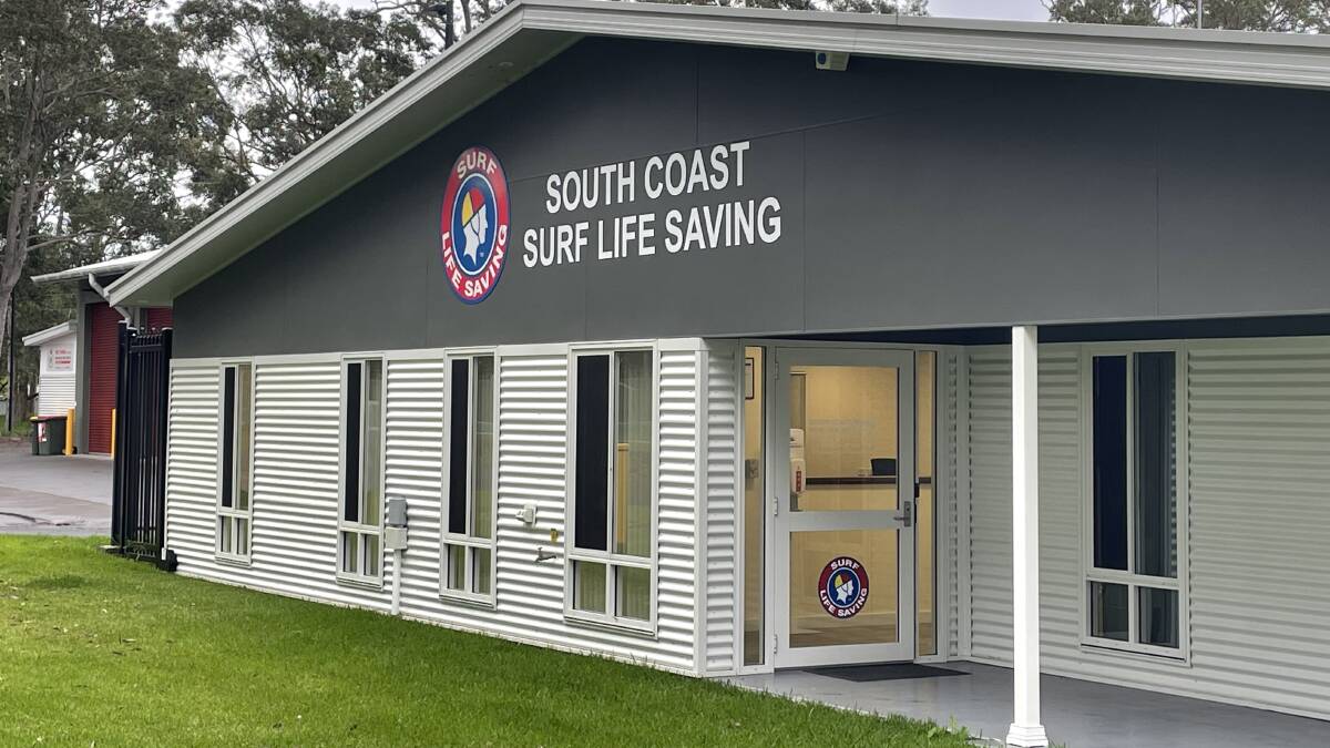 OPEN: The South Coast Surf Life Saving Training, Administration and Storage Centre (South Coast Tas) at West Nowra. 