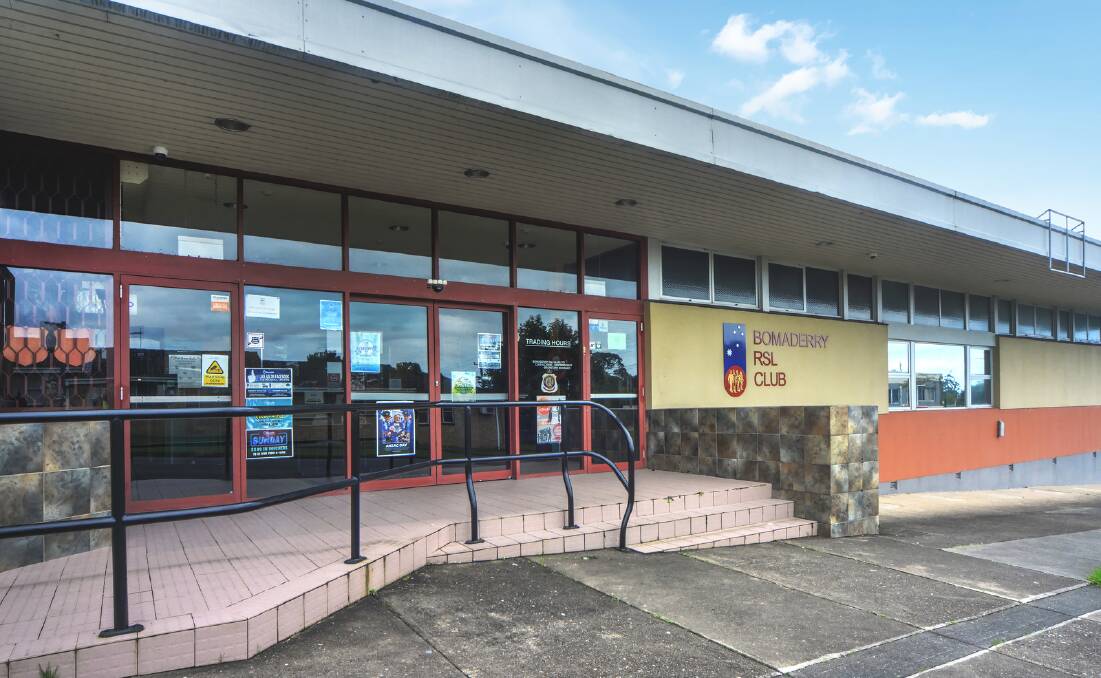 AUCTION: The Bomaderry RSL Club in Bunberra Street will go to public auction on site on Wednesday, June 1. Image: Supplied