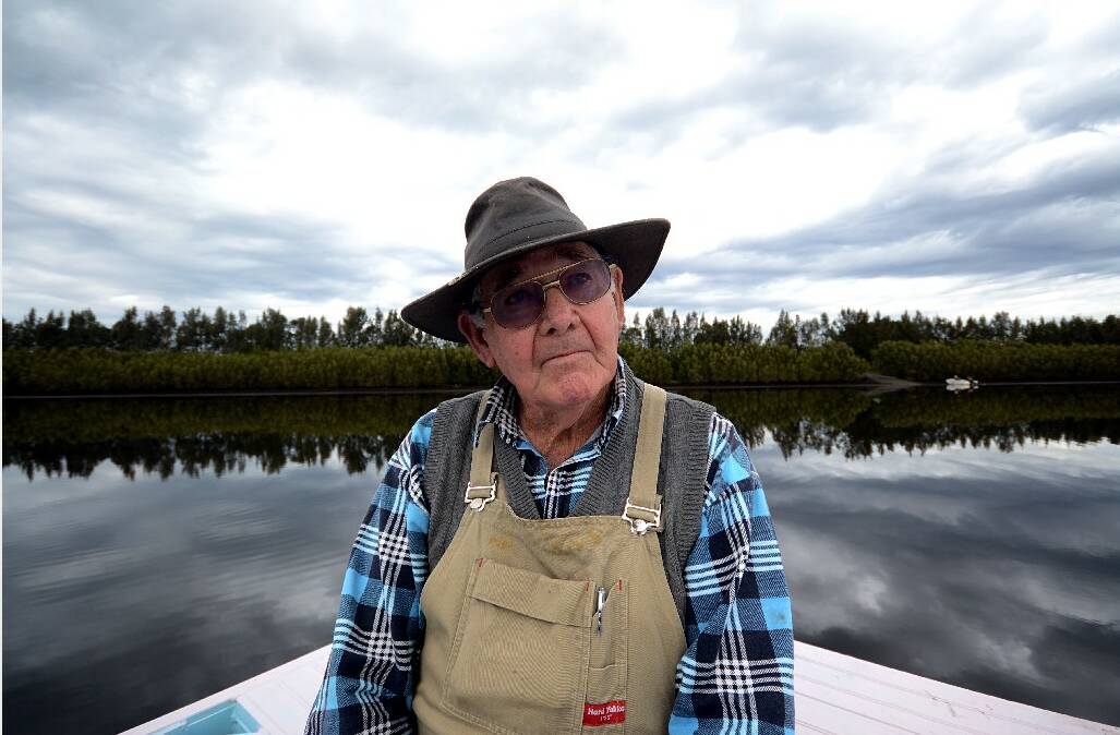 CONCERNS: Shoalhaven’s own ‘Old Man River’ Charlie Weir on his beloved Shoalhaven River. Photo: ADAM WRIGHT