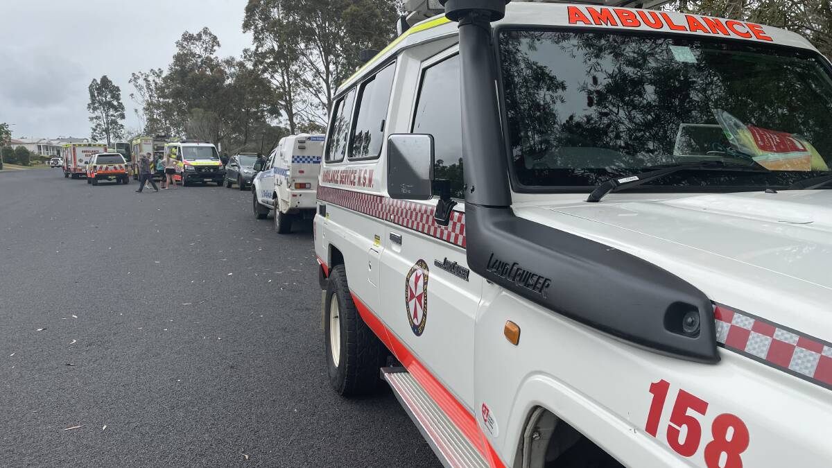 Woman being treated after falling 10 metres off cliff at North Nowra