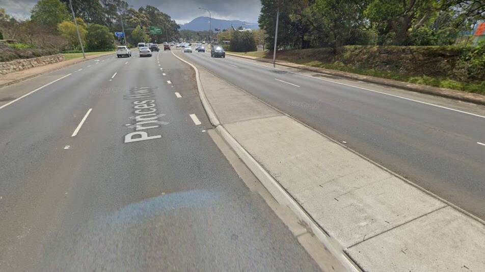 PLANNED WORK: Weather permitting work will be carried out on the Princes Highway at Nowra from Sunday for five nights. Image: Google Maps