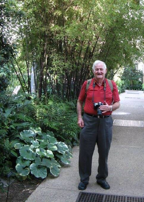 AWARD: The late Don Ellison was awarded the Order of Australia Medal (OAM) for his service to horticulture. 