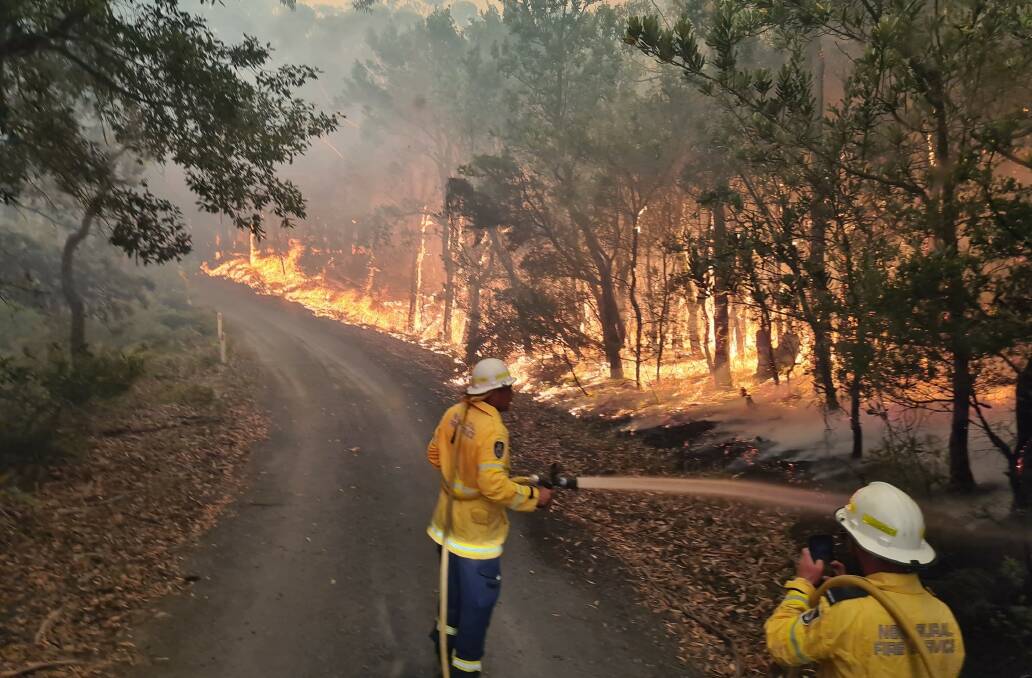 Your photos of the Booderee National Park bushfire.