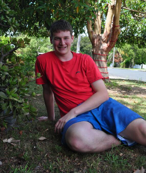 GOOD RESULTS: Shoalhaven High student Nathan Wallace gained two band five results in his year’s HSC. Photo: Damian McGill