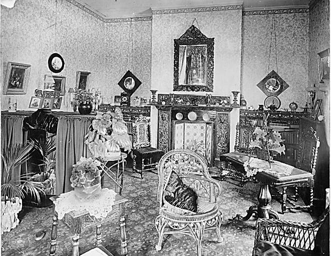 STUNNING: Interior of the house - drawing room. Image: Shoalhaven Historical Society

