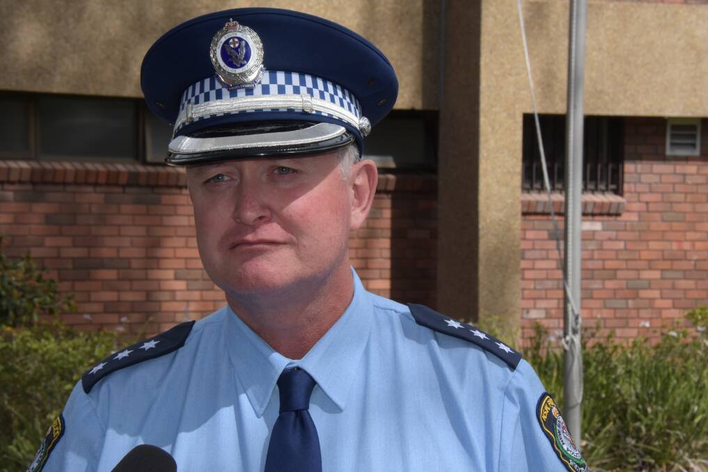 Officer in charge of Nowra Police Station, Inspector Ray Stynes. 