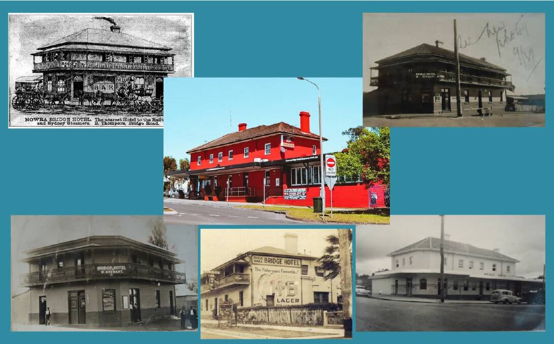 PROUD HISTORY: Some images of The Bridge Hotel in Nowra over the years.