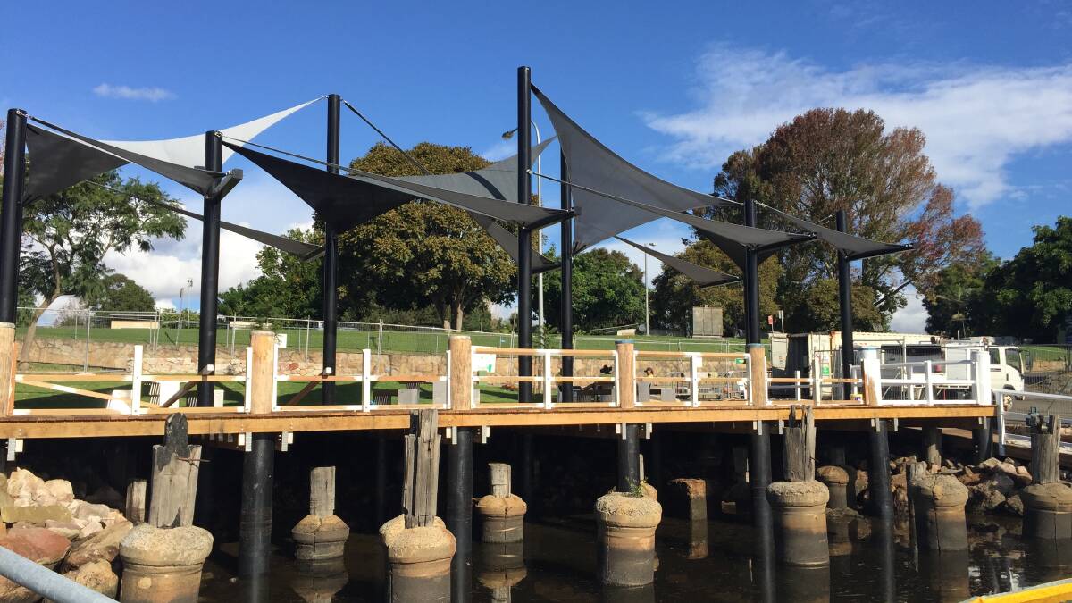 LOOKING GOOD: The $660,000 upgrade of the former Nowra Sailing Club site.