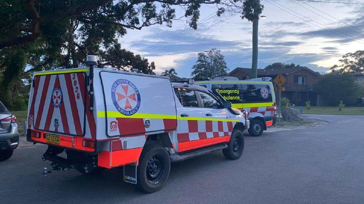 SAD NEWS: Emergency services on the scene at Plantation Point at Vincentia on Friday night after reports a catamaran had capsized. A 67-year-old man's body was recovered early Saturday morning. Image: Supplied