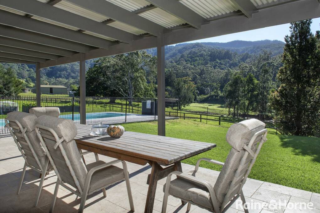 SPECTACULAR: The Bundewallah property has spectacular views of the escaprment. Photo: Supplied