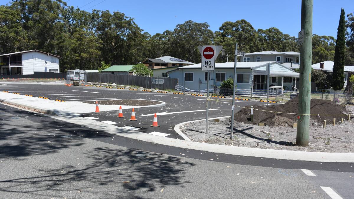 PARKING: The Woollamia Boat Ramp upgrade includes a new 22-space car parking area. Photo: Damian McGill
