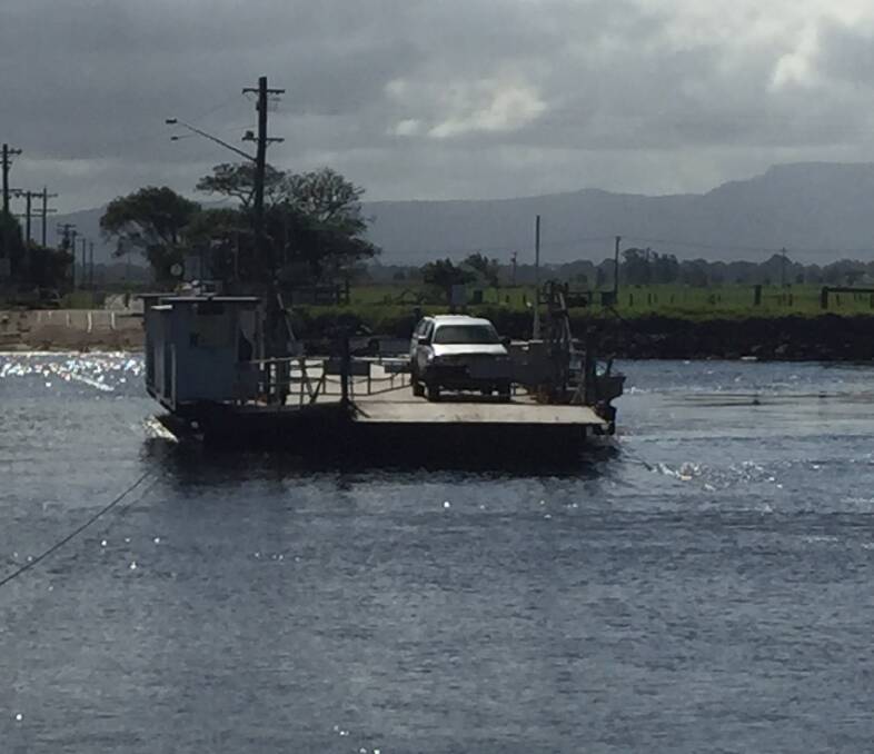 UPGRADE: The Comerong Island Ferry, the "Cormorant" which links and provides access, between Lower Numbaa and Comerong Island, across the man-made Berry's Canal is undergoing a major upgrade.