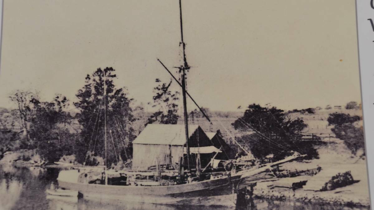 HISTORY: The Nowra Wharf area in full operation. Photo: Shoalhaven Historical Society.