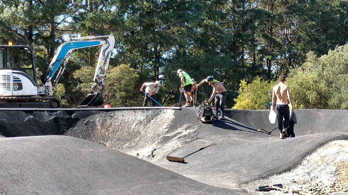 EXCITING: After a challenging 2020 the Kangaroo Valley Pump Track will be officially opened this Saturday, May 2.