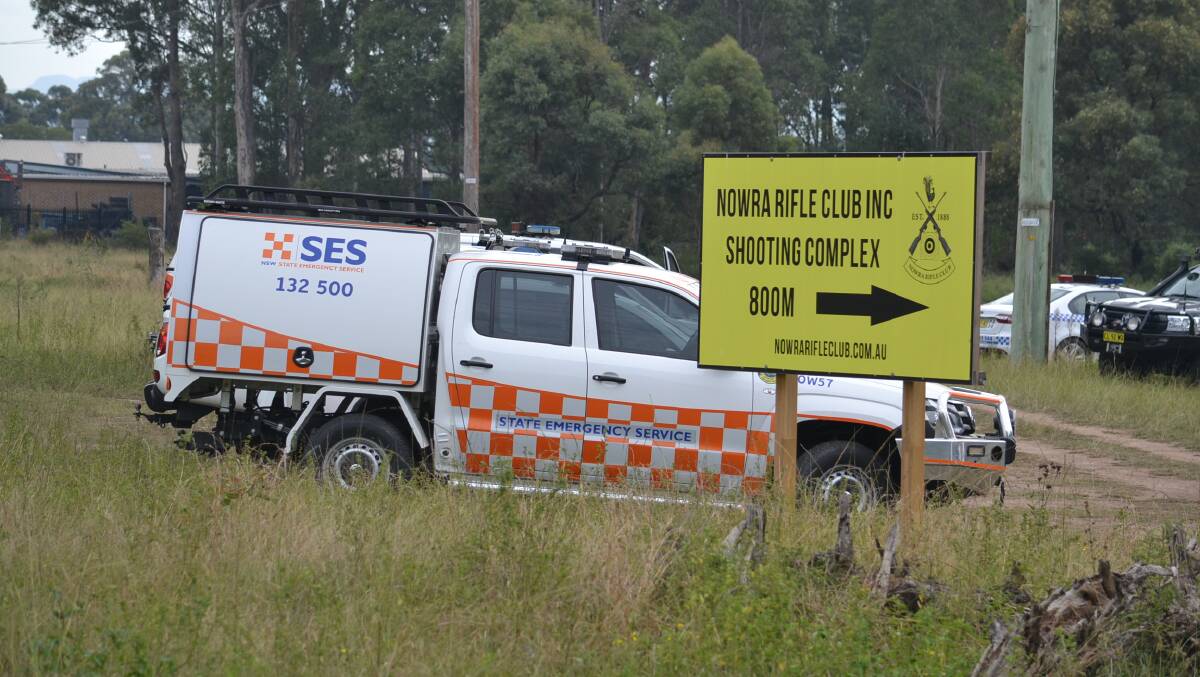 State Emergency Service personnel have joined police in the search of bushland south of Nowra looking for evidence of missing Sydney woman Samah Baker. Photo: Damian McGill