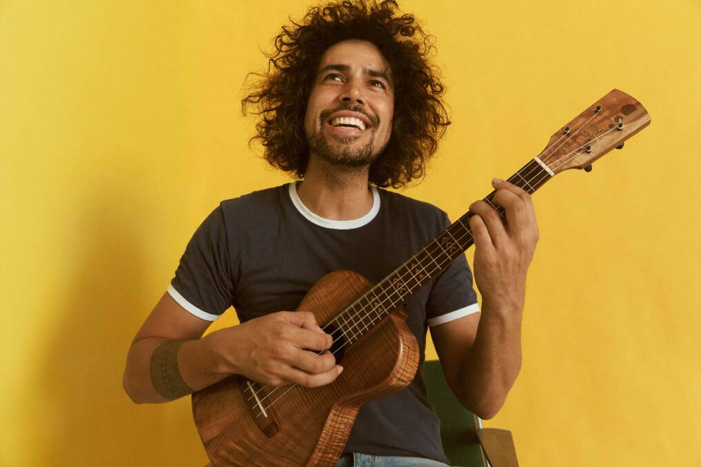 FEEL-GOOD: Ukulele strummer and drummer Bobby Alu will be performing at Pyree Hall as part of the Festival of Small Halls Autumn Tour 2021 on Saturday, April 24.