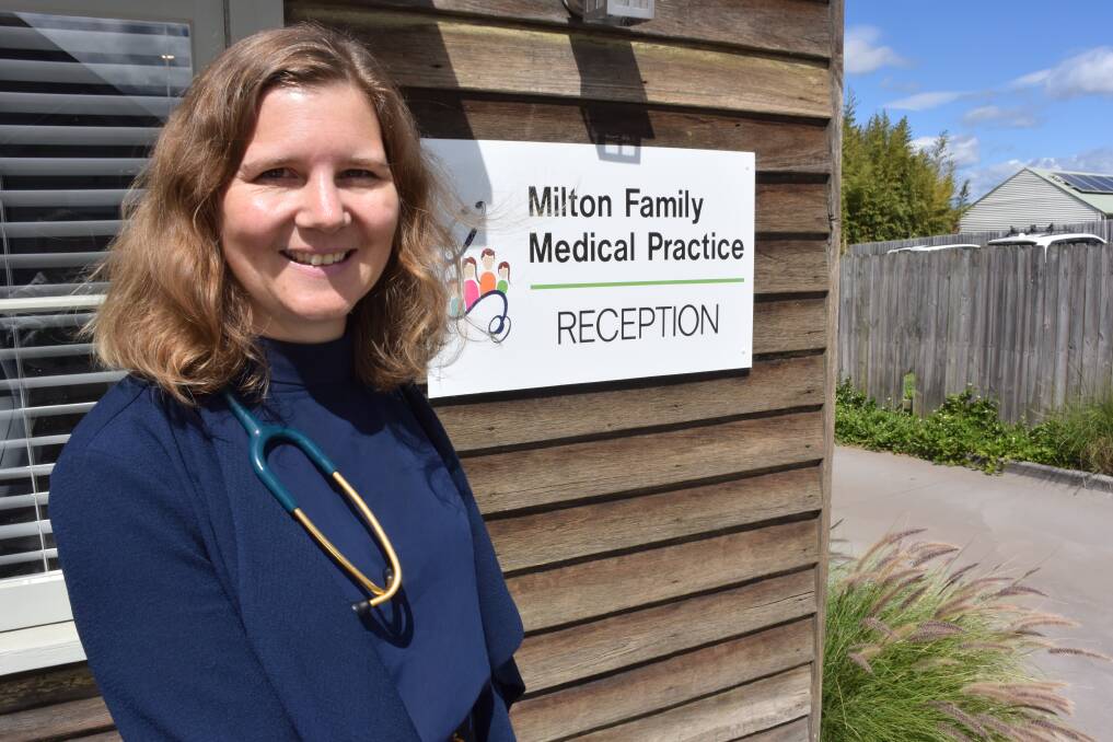 TOP AWARD: Milton-based doctor Emma Thompson has been named the Royal Australian College of General Practitioners Rural GP in Training of the Year Award. Photo: Damian McGill