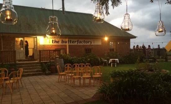 The Butter Factory Restuarant at Pyree.
