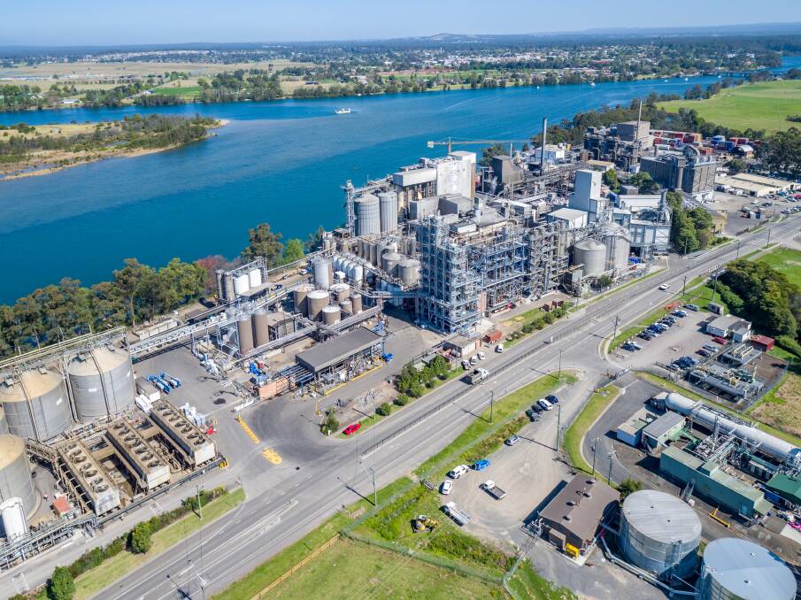 The Manildra Group's Shoalhaven Starches plant at Bomaderry. Photo: Manildra Group