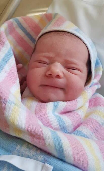 Zoey Taylah Rehmie Pike was born at the at Shoalhaven District Hospital on May 6. 