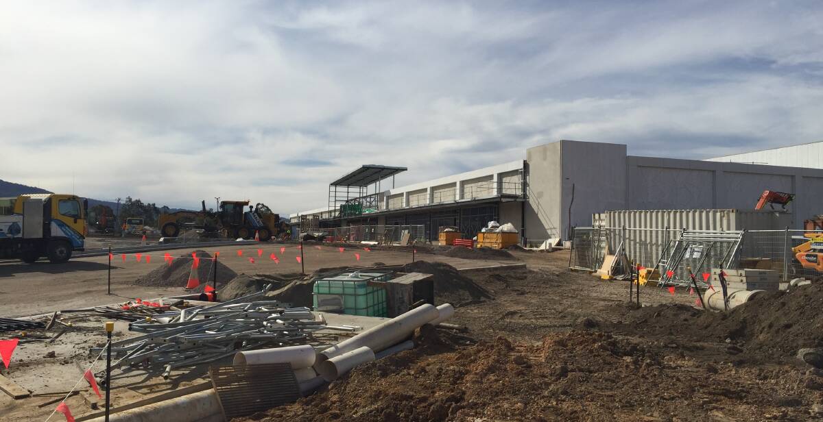 ON TRACK: Woolworths hopes to open its new $13.8 million supermarket in Bomaderry in August.