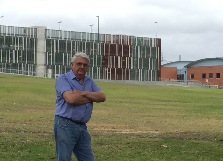 SOON TO BE GONE: Nowra man Bill Hancock has witnessed first hand the Shoalhaven District Hospital precinct continue to overtake more and more of the historic Nowra Park.
