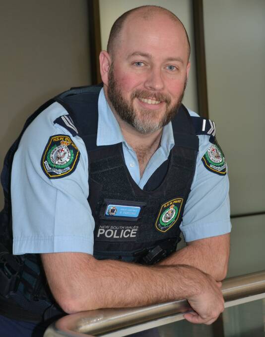 NSW Police Shoalhaven crime prevention officer Senior Constable Ross Parsons
