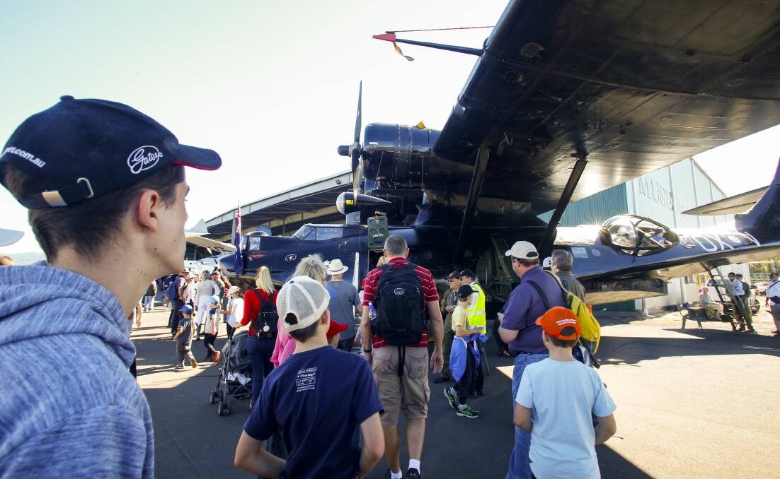 Flashback to 2019, Wings Over Illawarra at Illawarra Regional Airport. Photos: Anna Warr