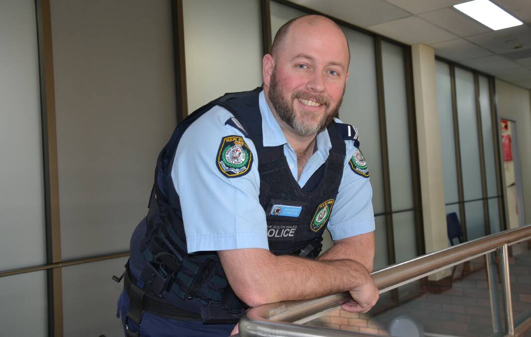 
NSW Police Shoalhaven crime prevention officer Senior Constable Ross Parsons.
