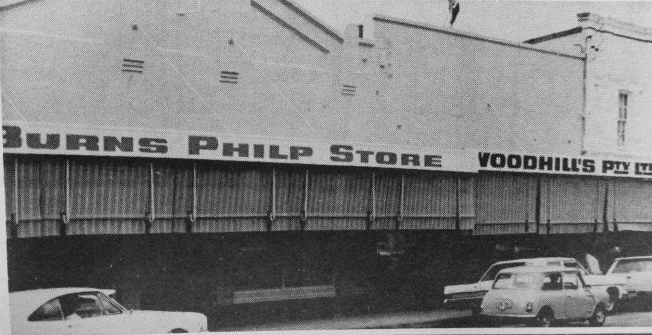 In January 1948 to Burns Philp & Co. which had many interests, particularly in the Pacific region, purchased the business. This was the scene in 1972. Courtesy Shoalhaven in the 20th Century
