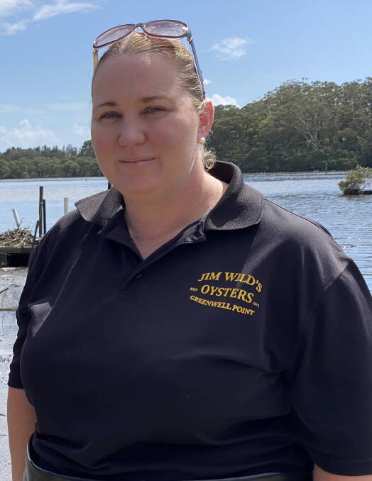 CONDITIONS ARE EVERYTHING: Sally McLean from Jim Wild's Oysters said oyster farmers see first-hand the condition of the Shoalhaven and Crookhaven rivers every day.