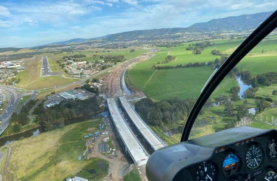 AHEAD OF SCHEDULE: The Albion Park Bypass is ahead of schedule.