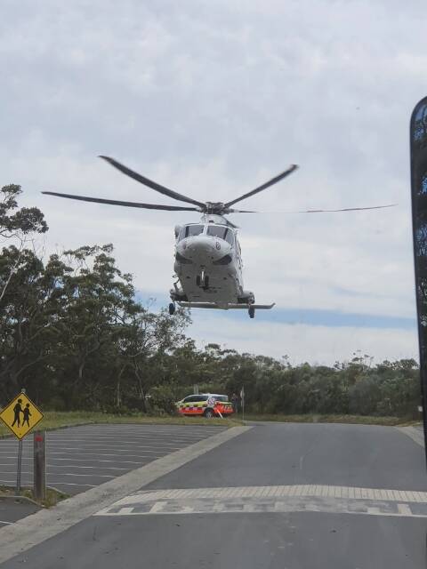 SEARCH: Emergency services were called to Jervis Bay after a female kayaker was missing.