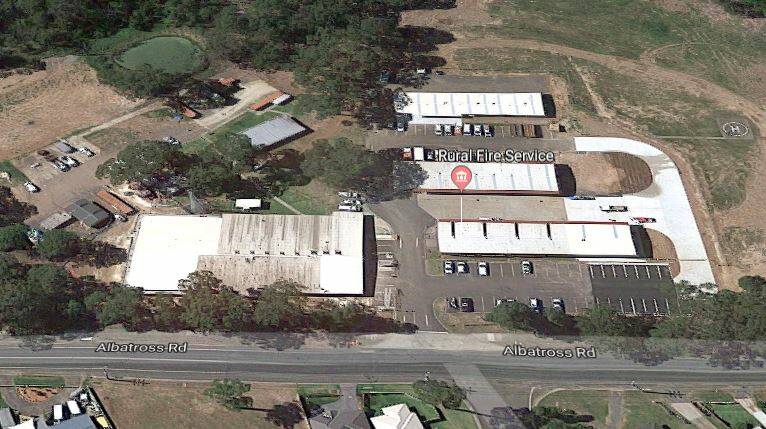 The Shoalhaven Rural Fire Service (RFS) training site at Nowra on Albatross Road.
