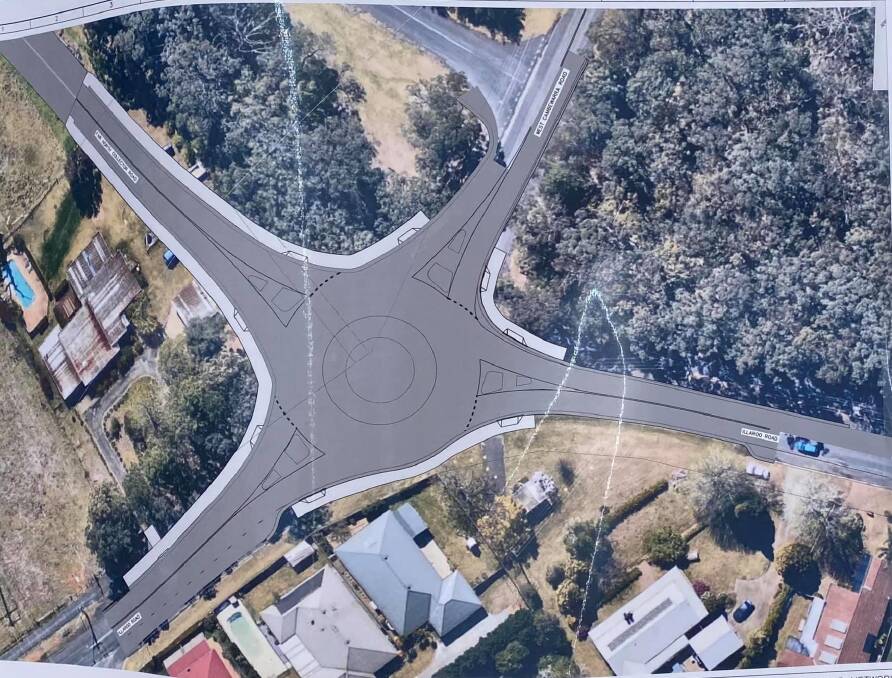 PLAN: The proposed roundabout at the Illaroo Road, North Nowra intersection with West Cambewarra Road is due to be completed by December this year. The $13.8 million, 1.8 kilometre Far North Collector Road Project is expected to be completed by .December 2022.
