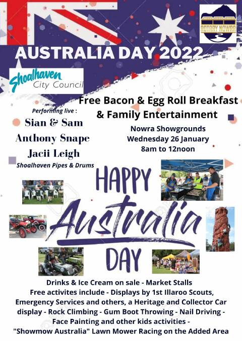 Australia Day in Nowra shaping up to be huge