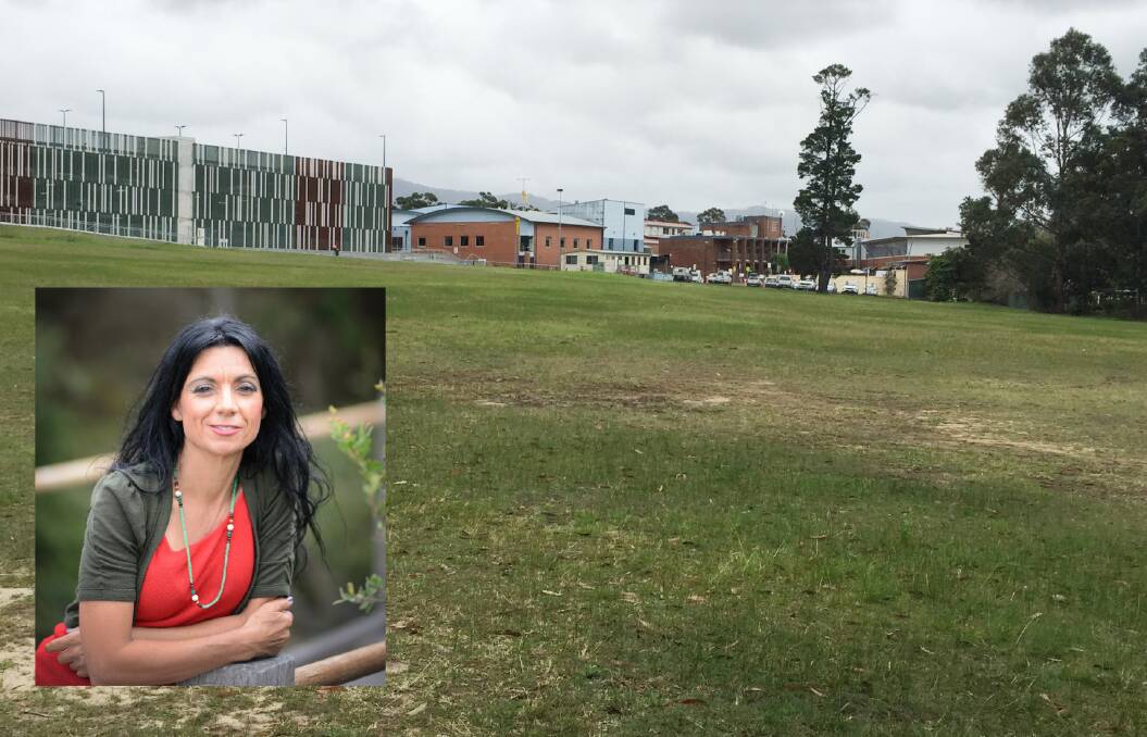 NEW SITE: Shoalhaven Councillor Nina Digigli beleives Shoalhaven Hospital should be on a centralised greenfield site rather expanding onto Nowra Park.