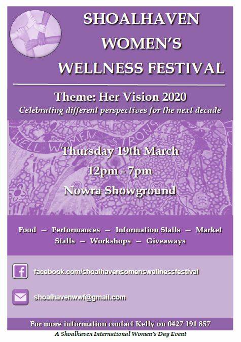 Shoalhaven Women's Wellness Festival March 19