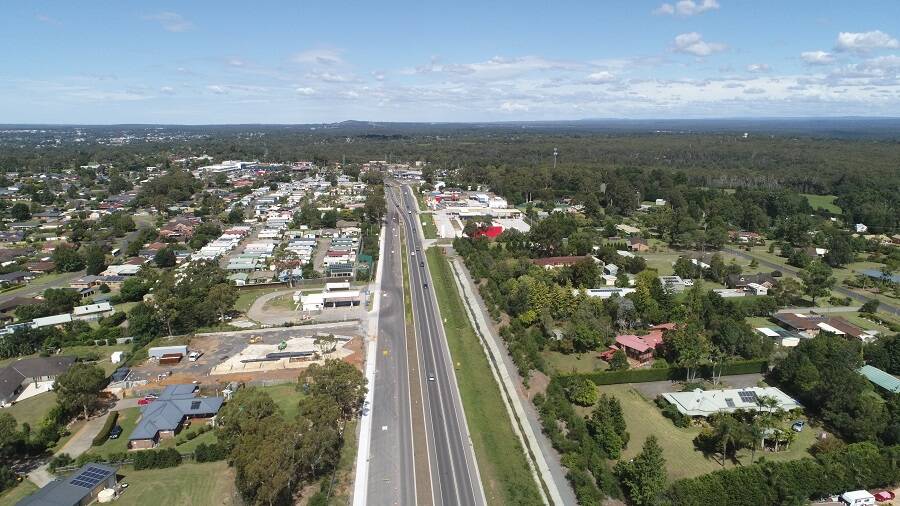 Princes Highway at Bomaderry. Image: Transport for NSW